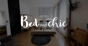 habitacion hotel bed and chic las palmas